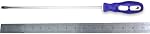 Slotted and Phillips Screwdriver, PH2 12" Long Cross-head Screwdriver & Flat Blade Screwdriver, 2 Packs Magnetic Screwdriver with Rubber Handle