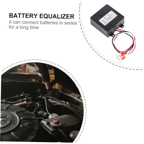 Módulo ecualizador de batería 12 V y 24 V, estabilizador de voltaje, equilibrador automático con protección contra sobrecarga y sobredescarga para aplicaciones automotrices y marinas miniatura 4