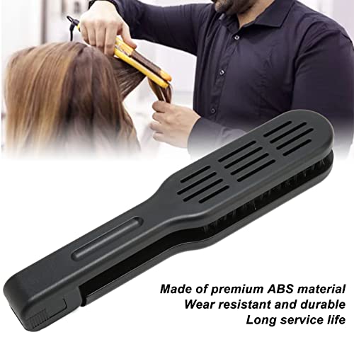 Hair Straightener Comb, Clamp Flat Hair Brush with Anti-Static Design and Comfortable Grip for Fast Smoothing and Straightening Styles - Image 2