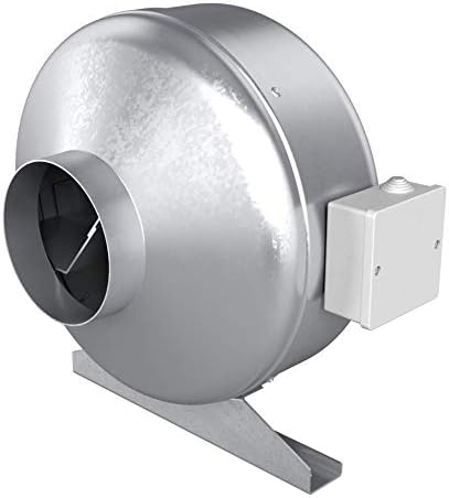 Inline Centrifugal Duct Plug Extractor Hydroponics Bathroom Fan 1500m3/h - All Sizes