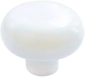KIT 10 Puxadores Móveis Porta Gaveta Armário Vitória Cores 3,5x2,95 (Branco)