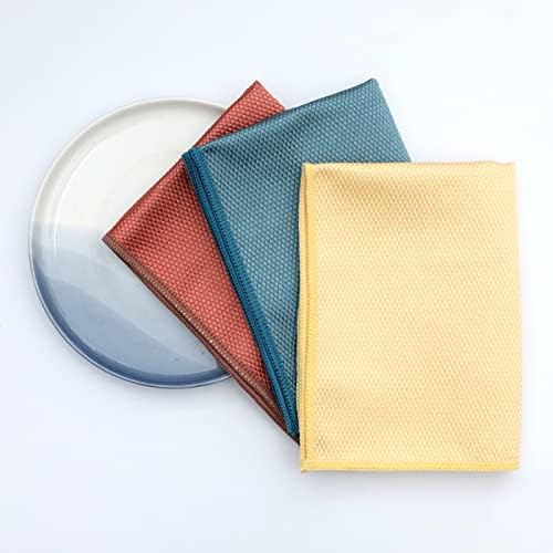 Miniatura 4 de HLiveSpace Paños de limpieza milagrosos reutilizables de microfibra para lentes, ventanas, platos, interior del automóvil (6 unidades, tamaño 11.4 x