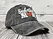Shenbors Basketball Mom Hat for Women, Mother's Gifts, Washed Black Embroidered Sports Baseball Cap Adjustable Dad Hat for Mama