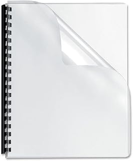 Apex A4 Lightweight PVC Binding Covers - for use with Comb, Wire and Slide Binders - Pack of 100