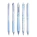 5Pcs Retractable Quick Drying Gel Pen School Stationery Office Supplies for Adult Student Writing Noting Journaling