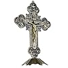 TOSSPER 21cm Romeinse hars stenen muur kruis kruisbeeld