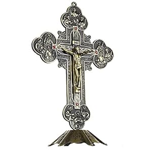 TOSSPER 21cm Romeinse hars stenen muur kruis kruisbeeld