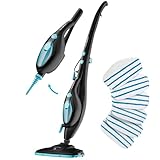 PurSteam 10-in-1 Steam Mop with 6 Mop Pads, Floor Steamer with Detachable Handheld Steam Cleaner for Tile, Hardwood Floors