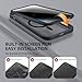 BERFY for iPhone 14 Pro Max Case, Compatible with MagSafe, Built-in Privacy Screen Protector and Camera Protection, Anti-Spy Full Body Shockproof Clear Phone Case for 14 Pro Max 6.7