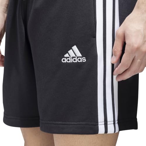 Image of adidas Men's Essentials French Terry 3-Stripes Shorts