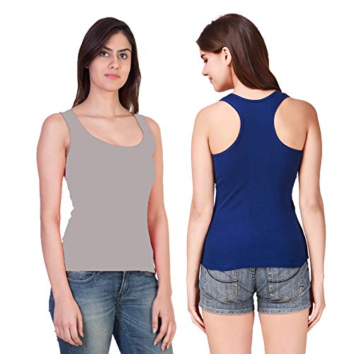 Image of Camisole Tank Top Vest Racerback Sando Camis for Women, Girls (Pack of 2)