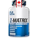 NPN: 80090895 Science Based Formula - Try EVL Z-Matrix Recovery & Relaxation Complex with Zinc, Magnesium and L-Theanine to support your recovery and fitness goals Recovery + Relaxation Support - Our Z Matrix helps promote relaxation while providing ...