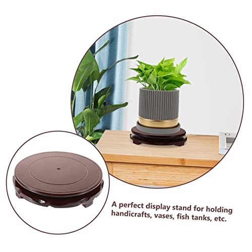 Support de bureau Abaodam stable avec base de pot de fleur ronde durable - 6