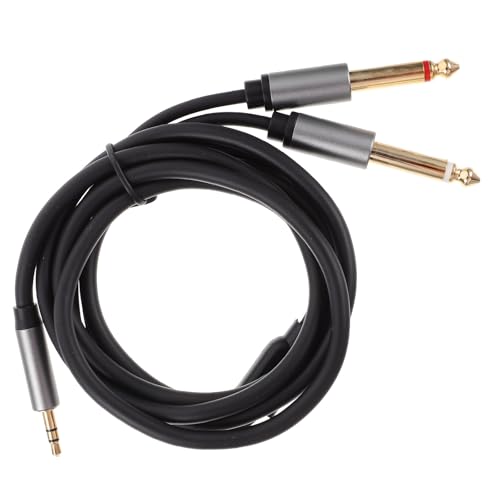 Cable de audio estéreo Kisangel con conector Jack doble miniatura 1
