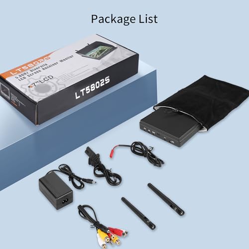 Image of SPEEDY BEE 7Inch Portable FPV Monitor: 5.8Ghz 7 inch Screen with DVR 40CH Receiver 800 x 480 LCD Display Built-in Battery for FPV