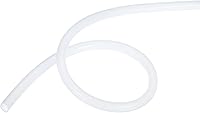 Vista 7 de YOKIVE Tubo de silicona, transferencia de agua, ideal para bomba (transparente, 0.118x0.157 in IDxOD, 16.4 ft)