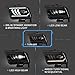 VLAND Projector Led Headlights Compatible with Ford Mustang 2005-2009 with Halogen Headlamps Only w/Amber Sequential Turn Signal w/Dynamic Animation& Breathing Light