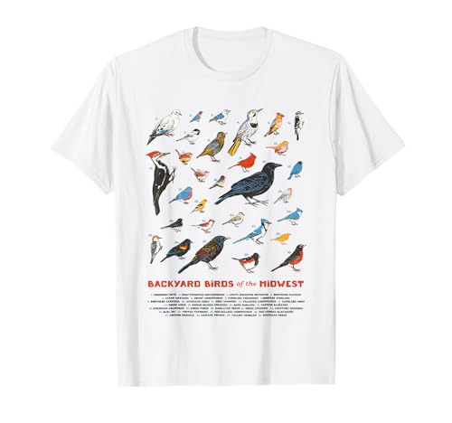 Backyard Birds of The Midwest T-Shirt