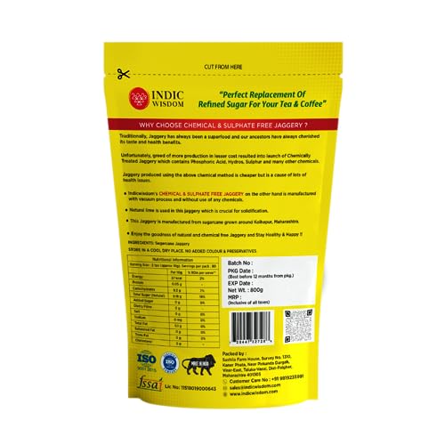 Image of IndicWisdom JAGGERY POWDER - 800gm
