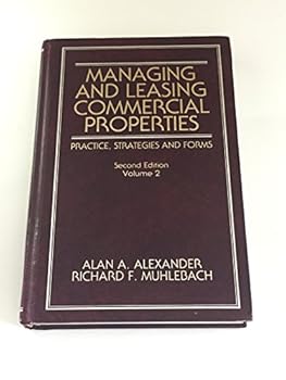 Paperback Managing and Leasing Commercial Properties (Real Estate Practices Library) Book