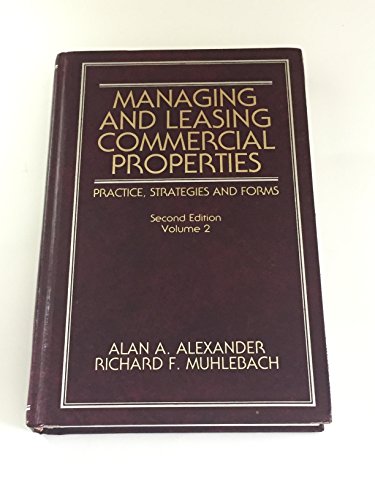 Managing and Leasing Commercial Properties (Rea... 0471306592 Book Cover