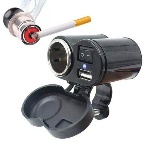 Tomada Usb P/Barco Carregador Celular Gps Acendedor Cigarro