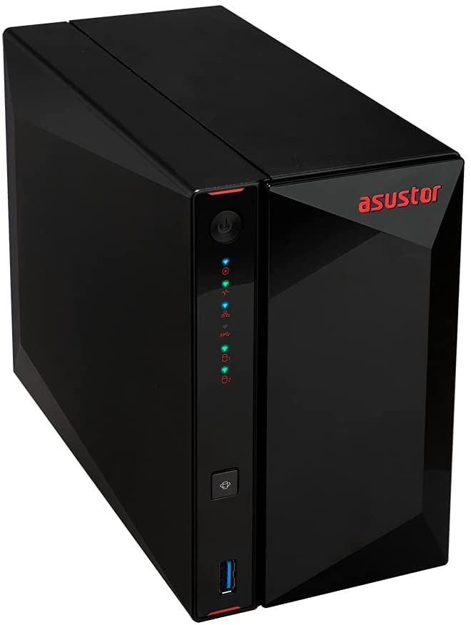 Asustor - AS5202T 2Go NAS + 28To (2X 14To) IRONWOLF