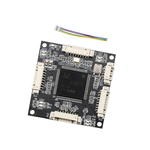 Switch Gigabit 4 ports : alimentez votre réseau flexible en DC 5V-12V sans prise