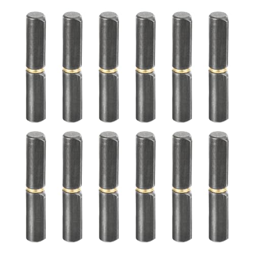 QUARKZMAN 12Pcs Charnières de Baril à Souder, 2-3/8