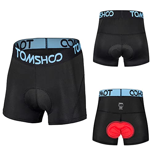 Calções de Ciclismo,Homens 3d acolcho bicicleta ciclismo cueca respirável bicicleta leve equitação c