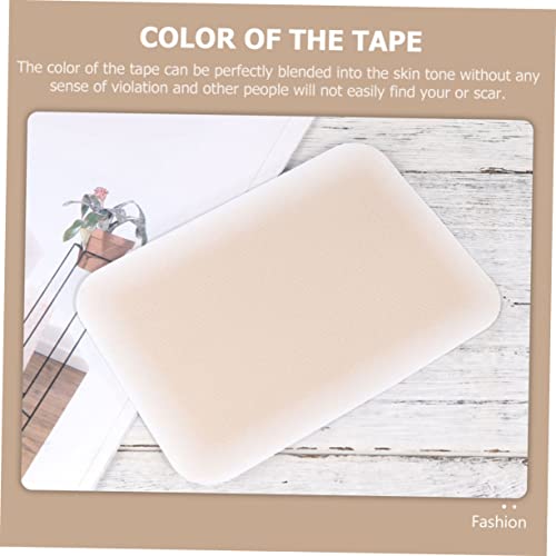 2 Unidades Corretivo Fita De Esconder Cicatriz De Fita De Falsa Fita Para Esconder Cicatriz Adesivo