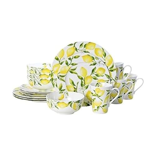 Mikasa Lemons 16-Piece Dinnerware Set, Service For...