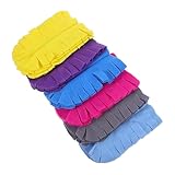 EXQUIMEUBLE 6piezas Plumero Reutilizable Cabezales Almohadillas Para Limpieza De Manos Compatible Varios Mangos