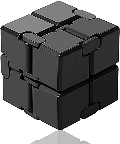 Infinity Cube for Stress Relief (Black)