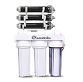 7 Stage | 0ppm RO/DI Aquarium Reef Reverse Osmosis Deionization Filter System | 150 GPD | Heavy Duty & High Capacity RODI