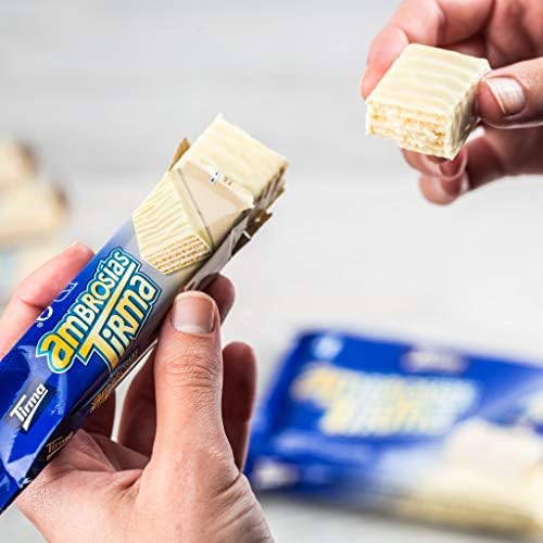 Tirma White Chocolate Wafers Smooth Cream Filled Non-GMO Suitable for Vegetarians (3)