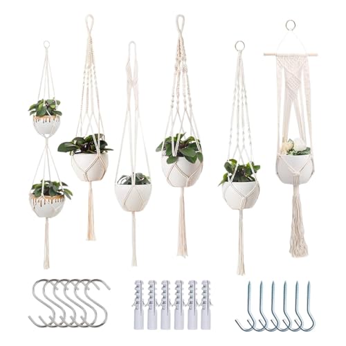 Panier suspendu d'intérieur pour protéger vos plantes des chats - 7