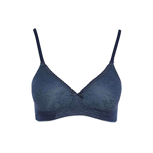 Image of Amante Lace Padded Non-Wired Full Coverage T-Shirt Bra