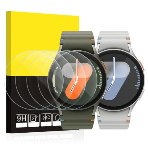 SPGUARD 4-Stück Schutzfolie für Galaxy Watch 7/6/5/4 44mm Panzerglas