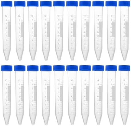 Micro Centrifugeuse Tubes,200 PCS Tube à Centrifuger en Plastique 0.5ml avec Bouchon à Pression Attaché Tubes à Microcentrifugation Gradués pour Laboratoire d'échantillons de flacons d'essai Micro Centrifugeuse Tubes,200 PCS Tube à Centrifuger en Plastique 0.5ml avec Bouchon à Pression Attaché Tubes à Microcentrifugation Gradués pour Laboratoire d'échantillons de flacons d'essai