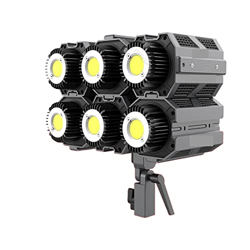 Iluminación fotográfica 5600K CL60M Lámpara de luz de Estudio fotográfico Luz de Video for fotografía Fotos Luces Lámparas Cámara(CL60)