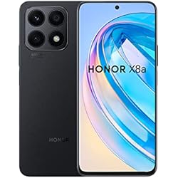 HONOR X8a Smartphone, Teléfono Móvil de 6+128 GB, Cámara Triple de 100 MP, Pantalla HD+ FullView de 6,7´´ y 90 Hz, Procesador Helio G88 de 8 Núcleos, Bateria de 4500mAh, Android 12, Dual SIM, Negro