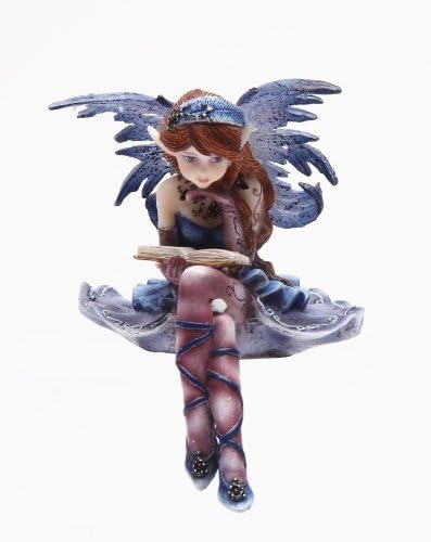 FANTASY LIFE i Surpasses 1.5 Million Copies Sold 8 41RbuhR4DIL. AC 4 Inch Purple Fairy Sitting and Reading a Book Statue Figurine