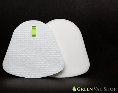 Greenvacshop 4+2 Pack Shark Navigator Lift-Away Zu503Amz, Nv350, Nv351, Nv352, Nv355, Nv356E, Nv357, Nv360, Nv370, Nv391, Uv440, Uv490, Uv500, Uv540, Uv541, Uv550, Cu500 Replacement Filter Set, 4 Foam+4 Felt+2 Hepa Filters, Xff350 Xhf350 #TOP4