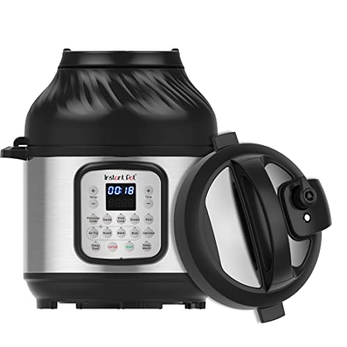 Instant Pot Air Fryer Black Friday & Cyber Monday Sale 34 Instant Pot Duo Crisp 9-in-1 Electric Pressure Cooker and Air Fryer Combo with Stainless Steel Pot, Pressure C