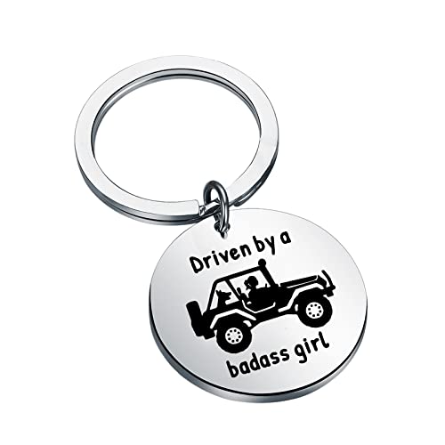 ENSIANTH Off Road Vehicle Keychain - Driver's License Gift for Girls, Outdoor Enthusiasts, Sweet 16, Travelers