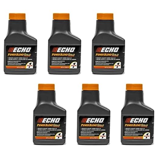 Echo 6450001 Power Blend 1 Gallon Oil Mix (50:1) 6 Pack