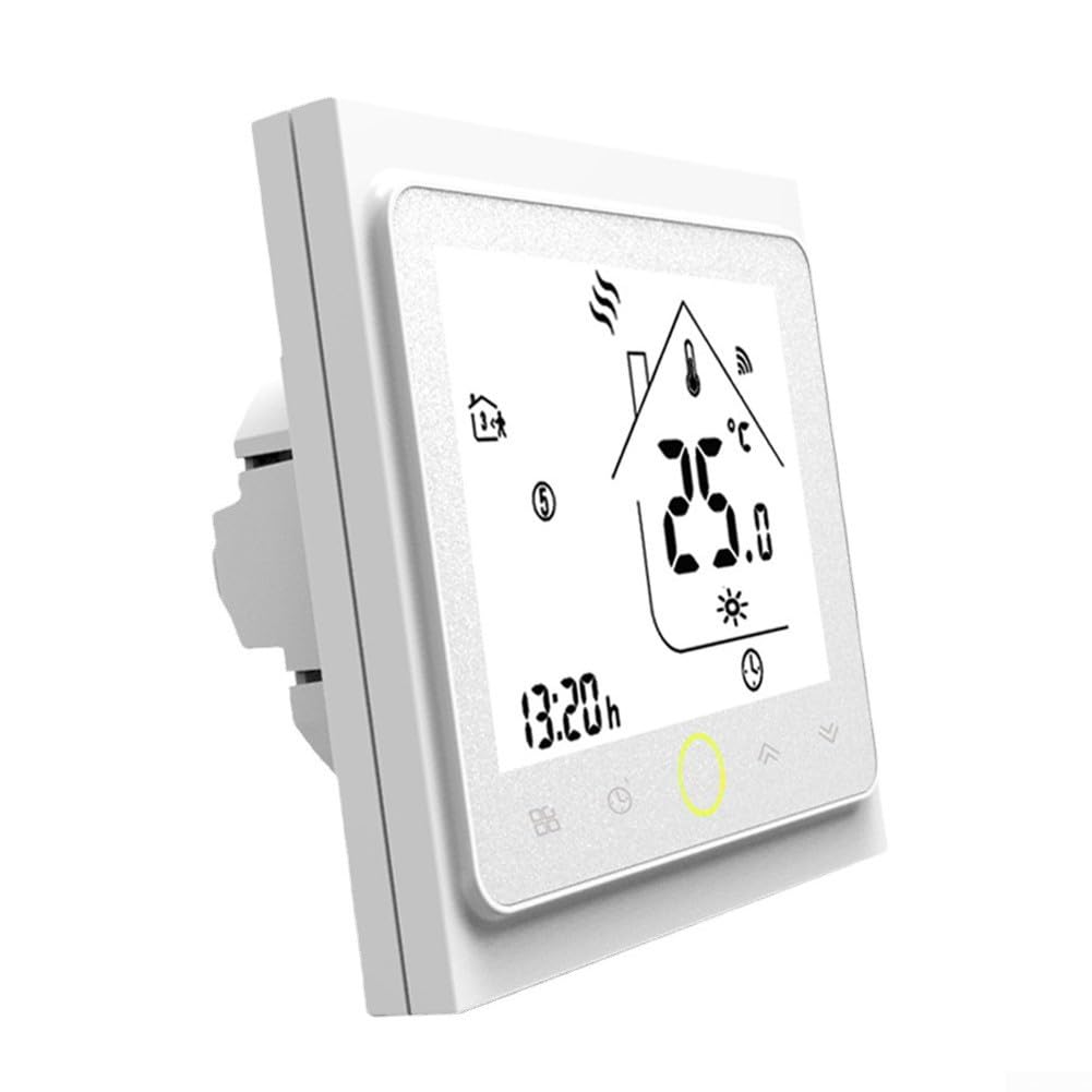Thermostat WiFi chauffage au sol eau appareil connecté Tuya tactile avec thermomètre