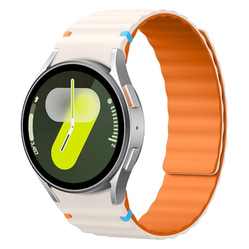 Bracelet magnétique réglable silicone Galaxy Watch 4 6 7