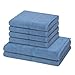Produktbild Möve for frottana - Pearl - 4 X Handtuch 2 X Duschtuch im Set (Cornflower)